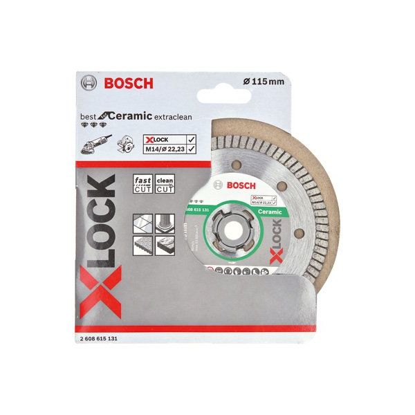 Bosch - Trenn-/Schleifscheibe PRO Ceramic X-Lock 2608615131 Diamanttrennscheibe