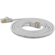 Wantec - Patchkabel Kupfer SSTP-Patchkabel Cat.6A gr 7187 gr 1,0m 1,0m Steck. 4mm