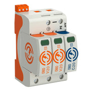 OBO Bettermann - Überspannungsableiter für Energietechnik/Stromversorgung CombiController V20 V20-2+NPE+FS-280 zweipolig mit NPE+FS