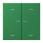 Jung - Bedienelement intelligent Taster mit Pfeilsymbolen BT LC 17102 P 219 vert fonce