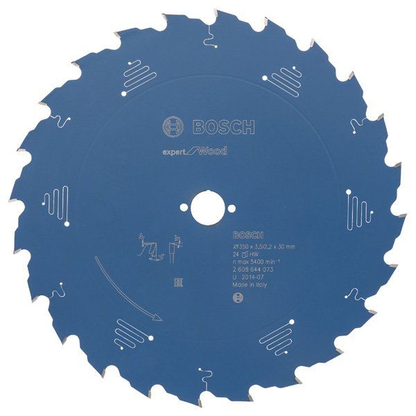 Bosch - Kreissägeblatt Expert for 2608644073 Wood H 350 x 30 Z24