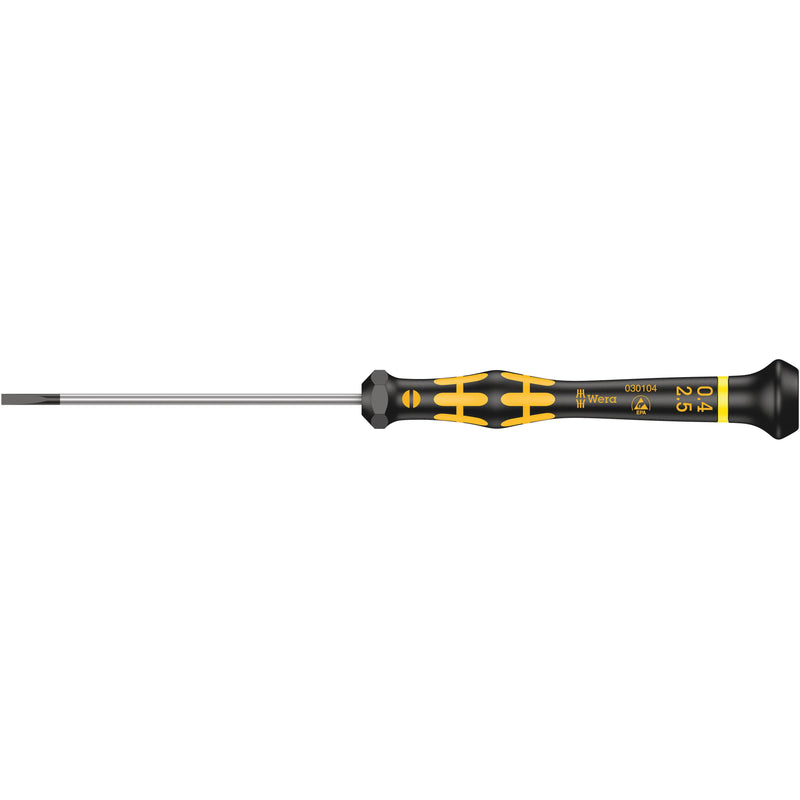 Wera - Schlitz-Schraubendreher Schraubendreher 1578 A ESD Micro l=80mm