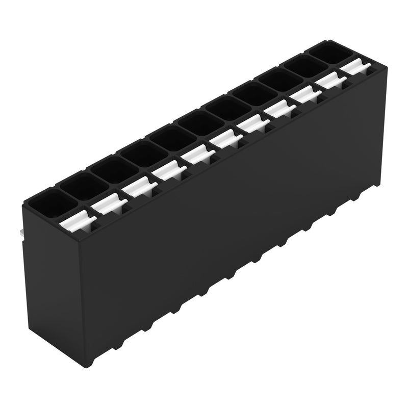 WAGO - Leiterplattenklemme THR-Leiterplattenklemme 2086-1231/997-607 Drücker,1,5mm²,sw − 1660 Stück