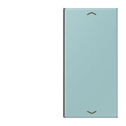 Jung - Abdeckung/Bedienelement für Installationsschalterprogramme Taste 2fach m. Pfeilsymb. LC 402 TSAP 214 ceruleen clair