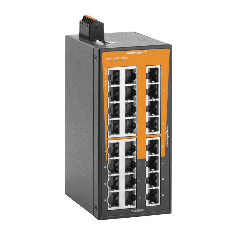 Weidmüller - Netzwerk Switch Netzwerk-Switch unmanaged IE-SW-BLB-24-24TX