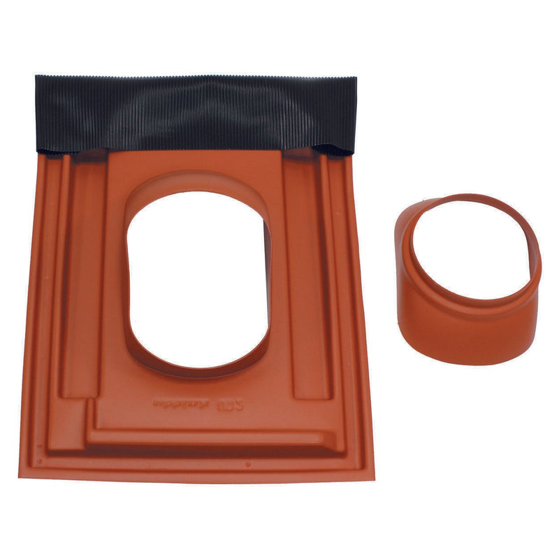 Vaillant - Dachdurchführungsziegel Universal-Dachpfanne 0020095569 (25-45 Gr) rot