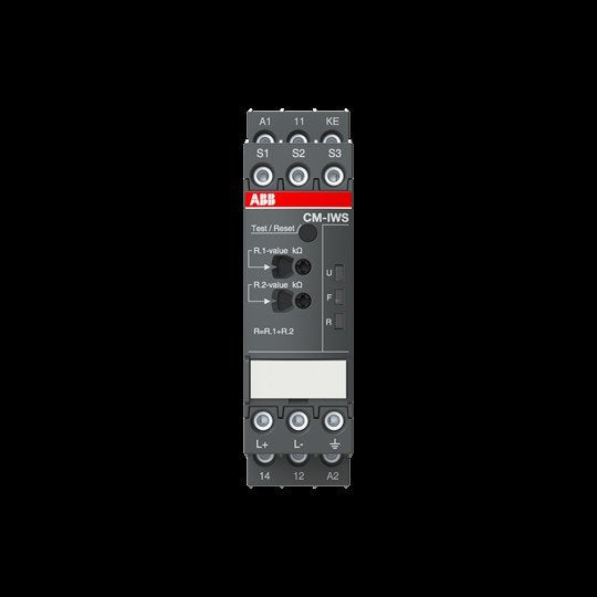 ABB Stotz S&J - Isolations-/Erdschlussüberwachungsgerät Iso-Überwachungsrelais CM-IWS.1P 1-100kOhm