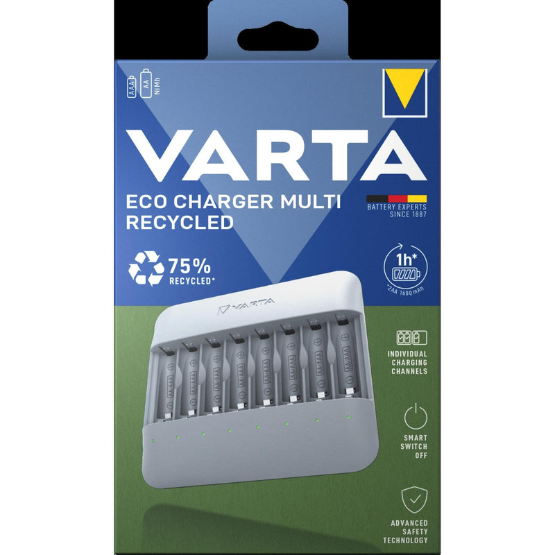 Varta Cons.Varta - Universal-Ladegerät VARTA Eco Charger Multi Recycled