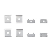Nobile - Zubehör/Ersatzteile für Lichtschlauch/-band Ersatzkit für Alu U-Profil 5011146807 grau − 1 Stück
