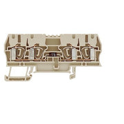Weidmüller - Bauelement-Reihenklemme Klemme mit Einbau ZDU 2.5/2X2AN/D+ − 20 Stück