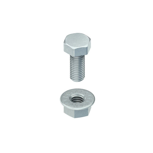 Niedax - Maschinenschraube/Bolzen Sechskantschraube M6 SKM 6X20 E3 Länge 20mm − 100 Stück