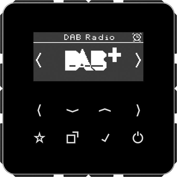 Jung - Radio Smart DAB+ Digitalradio DAB CD SW UKW,DAB
