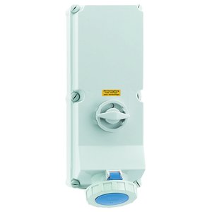 Bals Elektrotech - CEE-Steckdose abschaltbar, abgesichert (IEC 60309) Wandsteckdose abschaltbar 16930 verriegelt 125A 4p