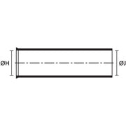 HellermannTyton - Aufteilkappe Formteil Helashrink 133-1-G-POX-BK