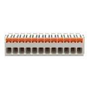 WAGO GmbH & Co. KG - Kabelsteckverbinder für Leiterplattensteckverbinder 1-Leiter-Federleiste,Hebel 2734-1112/327-000 PushinCAGECLAMP,lgr − 50 Stück