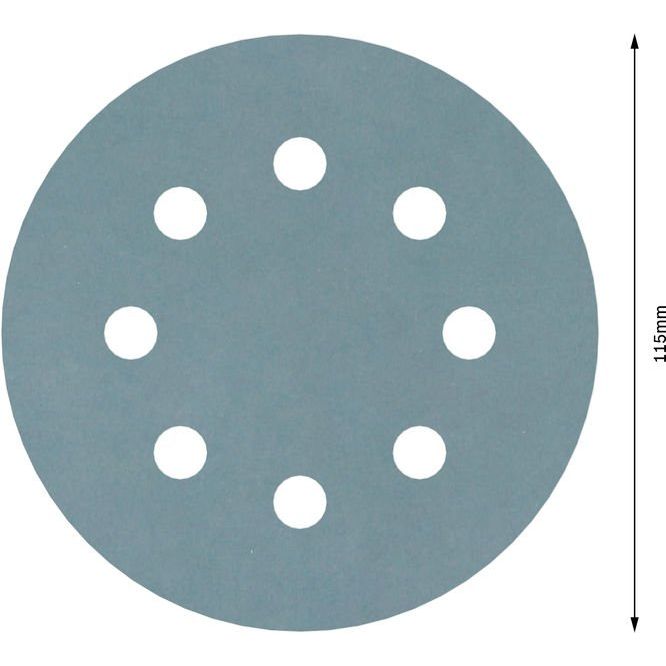 Bosch - Schleifpapier/Schleifvlies PRO F355 Schleifblatt, 115 2608605114 mm, G1200, 5-tlg