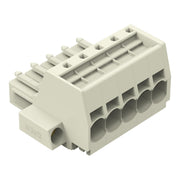 WAGO - Ein- und mehrpolige Klemmenleiste 1-Leiter-Federleiste 831-3105/107-000 CAGECLAMP,10mm²,lgr − 24 Stück
