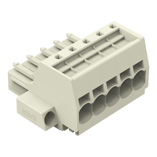 WAGO GmbH & Co. KG - Ein- und mehrpolige Klemmenleiste 1-Leiter-Federleiste 831-3105/107-000 CAGECLAMP,10mm²,lgr − 24 Stück