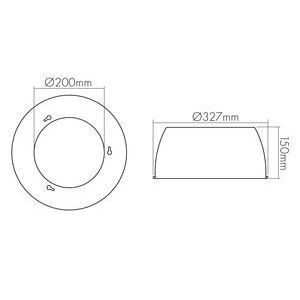 Nobile - Mechanisches Zubehör/Ersatzteile für Leuchten Alu-Reflektor 1743131611 − 1 Stück