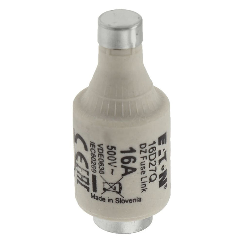 Eaton - D-Sicherungseinsatz Sicherungseinsatz FUSE 16A D#16D27Q 16A AC 500V 50kA − 25 Stück