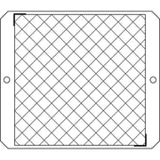 Leuze - Reflektor für Lichtschranke Kooperatives Target CTS 100x100