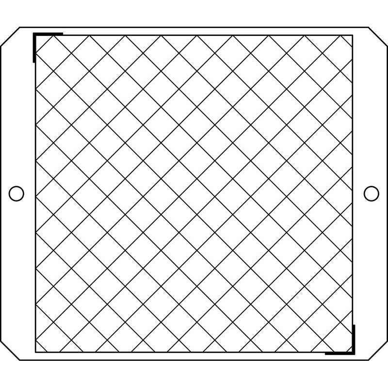 Leuze - Reflektor für Lichtschranke Kooperatives Target CTS 100x100