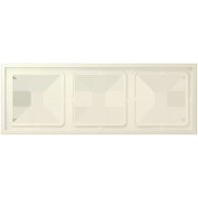 Jung - Abdeckrahmen Rahmen 3-fach LCZ 983 BF 245 blanc ivoire