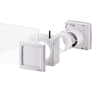 Maico - Zubehör/Ersatzteile für Ventilatoren Fenstereinbausatz FE 100/1 AP mit Verschlussklappe
