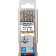 Bosch - Bohrer PRO Stainless Steel HSS-Co 2608588097 Spiralbohrer 6,7 x
