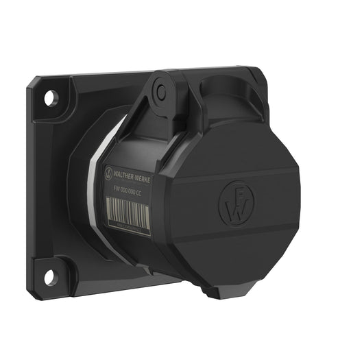Walther Werke - CEE-Anbausteckdose (IEC 60309) CEE NEO Anbaudose FW410301CA gerade 1 6A 3P 1h