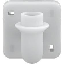 ABB Stotz S&J - Zubehör/Ersatzteile für Bussystem Wandbefestigung WB/Z1.1.1 für Wettersensor WES