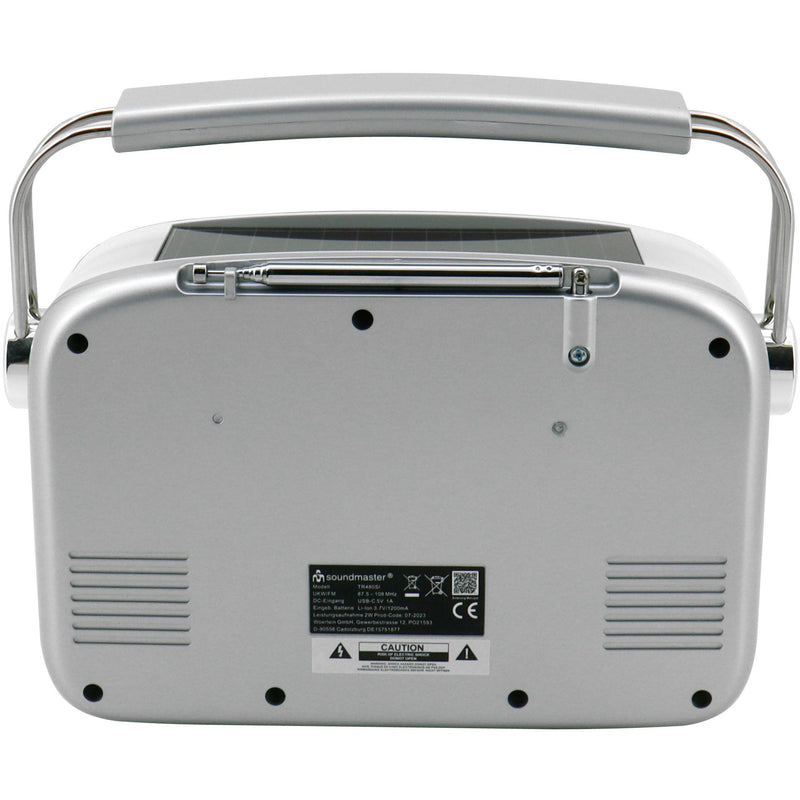 Soundmaster - Radio UKW-Radio m. Solarpanel TR480SI si − 2 Stück