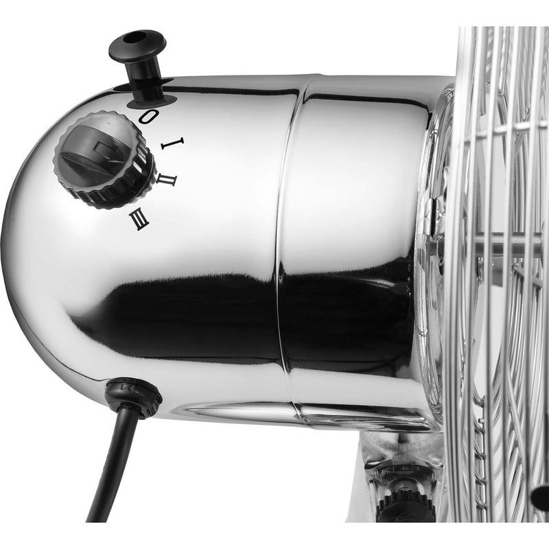 Unold - Umluftventilator Tischventilator 86830 Chrome