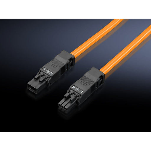 Rittal - Netzanschlussleitung Durchgangsverdrahtung 3-p. SZ 2500.530 or 1000mm m.St.+Bu