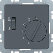 Berker - Raumthermostat Raumtemperaturregler 20296086 Q.x, anthr