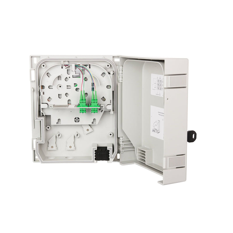 Metz Connect - Kommunikationsanschlussdose LWL OpDAT LWL-Spleiß/Verteiler 1503597604-F HPS4xLC-DAPCOS2 sp