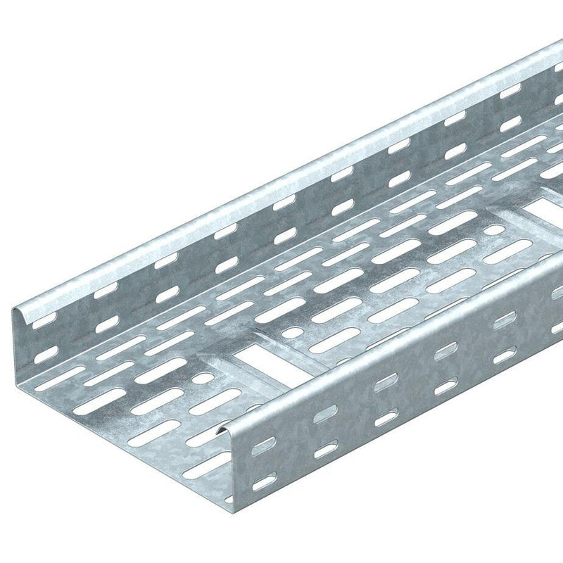 OBO Bettermann - Kabelrinne DKS gelocht DKS 640 FT 60x400x3000mm − 3 Meter