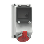 Bals Elektrotech - CEE-Steckdose abschaltbar, abgesichert (IEC 60309) Wandsteckdose abgesichert 15076 16A 5p 400V 6h IP44