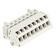 WAGO - Kabelsteckverbinder für Leiterplattensteckverbinder 1-Leiter Federleiste 721-308/008-000 CAGECLAMP 2,5mm²,lgr − 50 Stück