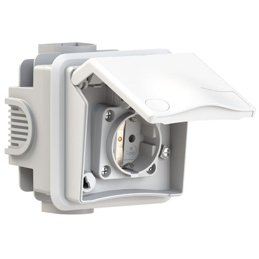 Bals Elektrotech - CEE-Steckdose (IEC 60309) Schutzkontakt-Unterputzst. 71012 16A 2p+E IP44 de