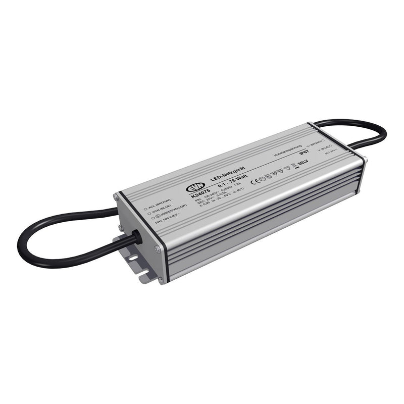 EVN Lichttechnik - LED-Betriebsgerät LED-Netzgerät K 24075 24VDC 0-75W IP67