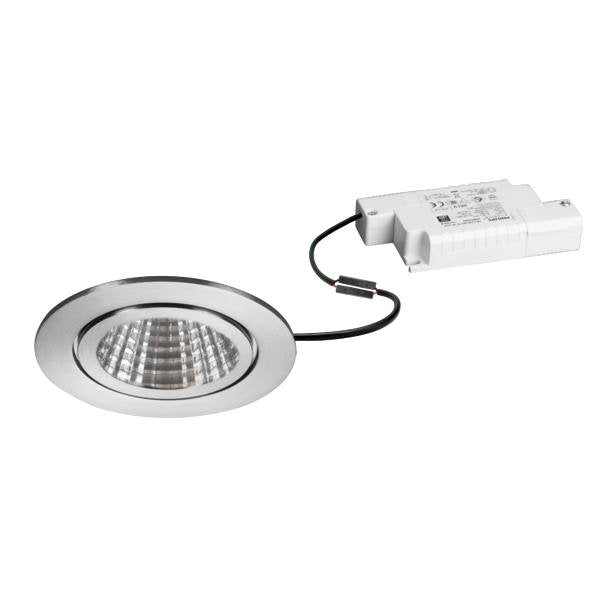 Brumberg Leuchten - Downlight/Strahler/Flutlicht LED-Einbaustrahler 39375423 3000K edelst. dimm