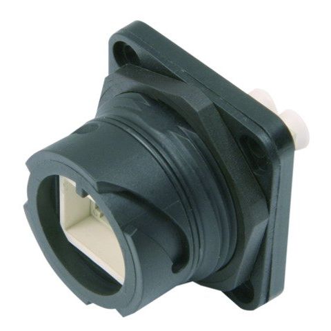 Telegärtner - LWL-Kupplung STX V1 Flanschset 100007579 LC-D Kupplung SM