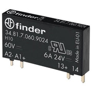 Finder - Optokoppler SSR-Relais 34.81.7.060.9024 60VDC 35..72V 3mA − 20 Stück