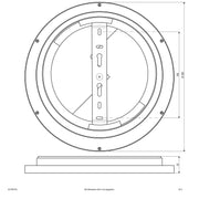 EVN Lichttechnik - Decken-/Wandleuchte LED-Anbauleuchte ALR300102