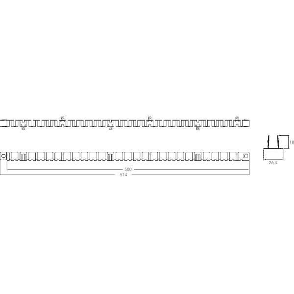 Brumberg Leuchten - Mechanisches Zubehör/Ersatzteile für Leuchten Biegbares Profil 53582260