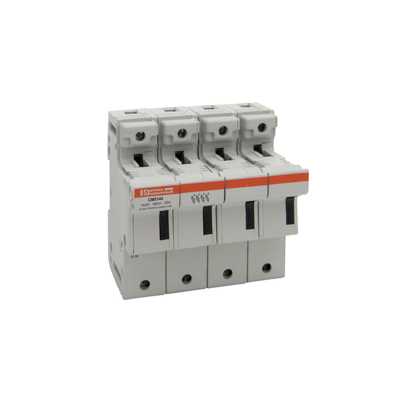 Mersen - Halter für zylindrische Sicherung Sicherungshalter CMS144 14x51 50A 4-p