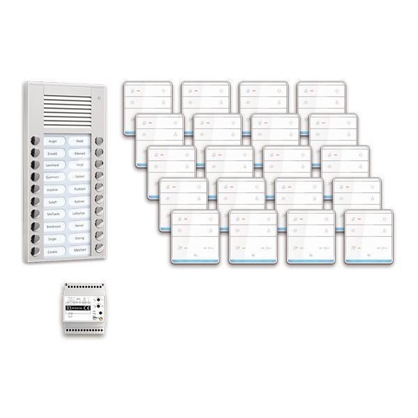 TCS Tür Control - Türsprech-Set pre:pack Audio AP 20WE PPAF20-EN/01 m.Außenstation PES