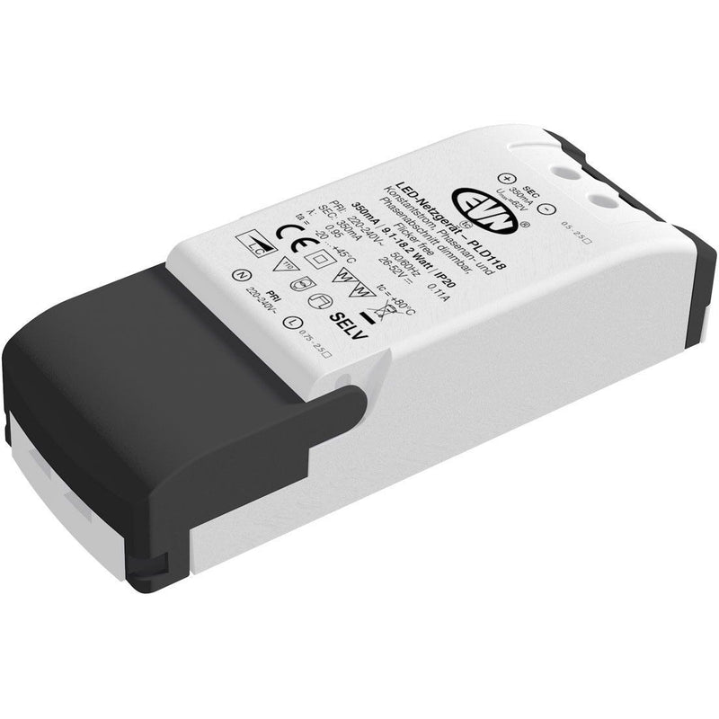 EVN Lichttechnik - LED-Betriebsgerät LED-Netzgerät PLD 118 350mA 9,2-18,2W