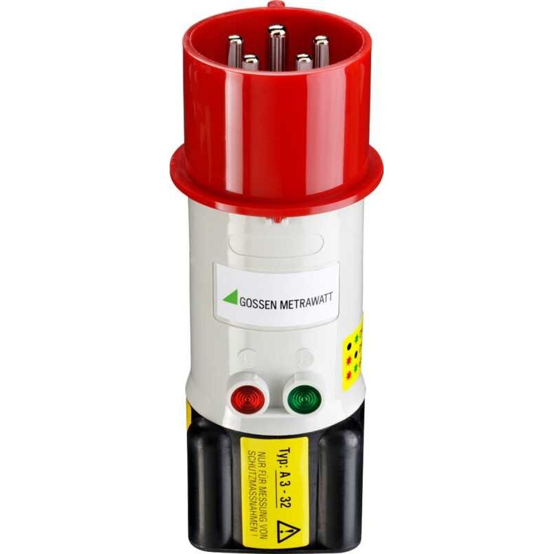 Gossen Metrawatt - Zubehör/Ersatzteile für Prüf- und Messgeräte (Elektro) Drehstrom-Adapter A3-32 für Prüfgeräte
